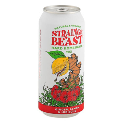 Strainge Beast Kombucha In Cans - 16 Fl. Oz. - Image 1