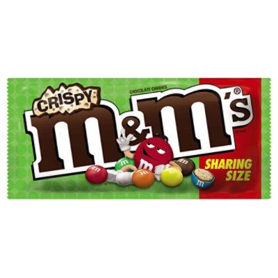 M&M's Sharing Size Crispy Chocolate Candies 8 Oz, Chocolate