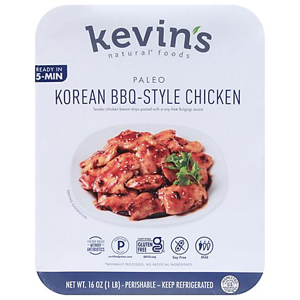 Kevins Natural Foods Korean Style Bbq Chicken - 16 Oz. - Image 2