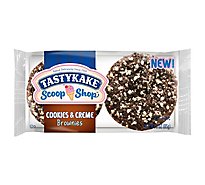 Tastykake Scoop Shop Cookies & Creme Brownies - 3 Oz.