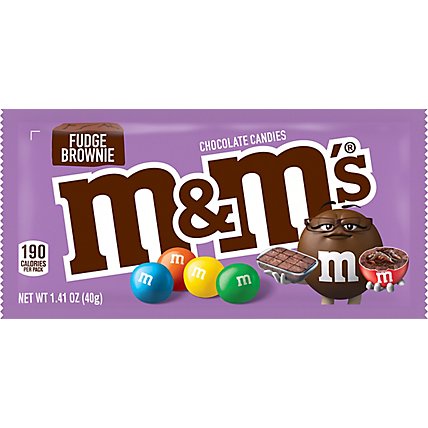 M&MS Fudge Brownie Chocolate Candy - 1.41 Oz - Image 2