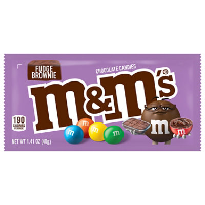 M&MS Fudge Brownie Chocolate Candy - 1.41 Oz