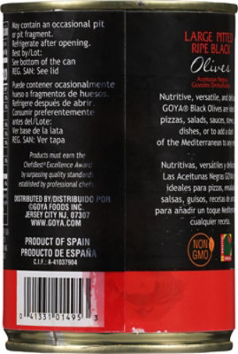 Goya Black Large Pitted Olives - 6 Oz - Image 5
