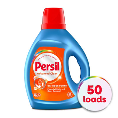 Persil ProClean Laundry Detergent Liquid + Oxi 50 Loads - 100 Fl. Oz.