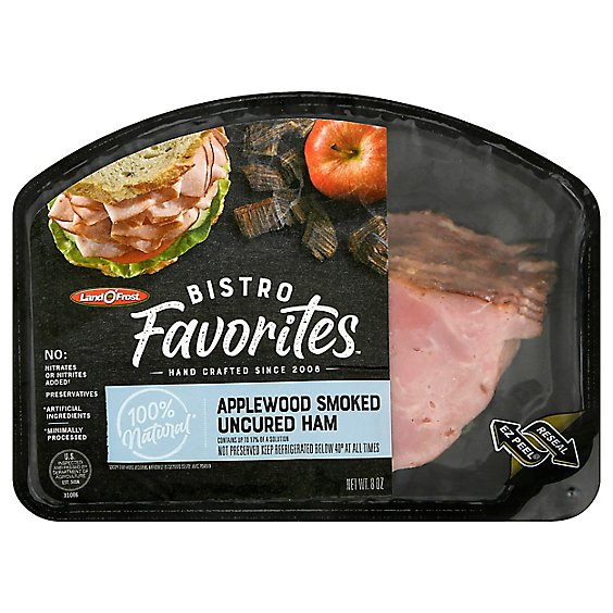 Land OFrost Bistro Favorites Natural Applewood Smoked Ham - 8 Oz.