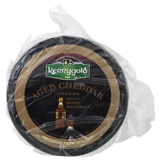 Kerrygold Aged Cheddar Cheese With Irish Whiskey - 1 Lb.