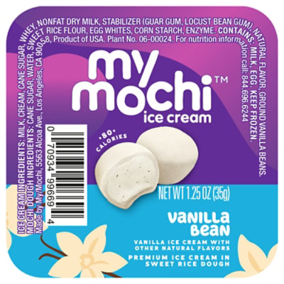 Vanilla Bean Mochi Ice Cream - 1.5 Oz. - Image 3