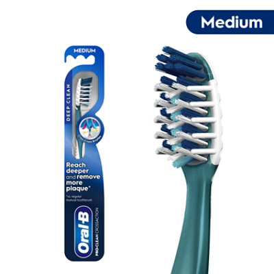 Oral-B CrossAction Toothbrush All In One Manual  Medium - Each - Image 1