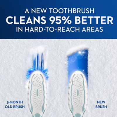 Oral-B CrossAction Toothbrush All In One Manual  Medium - Each - Image 5