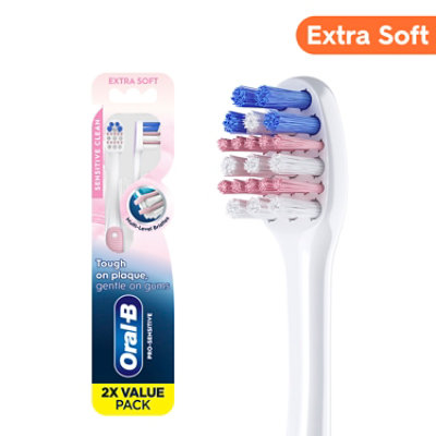 Oral-B Gum Care Compact Toothbrush Extra Soft - 2 Count