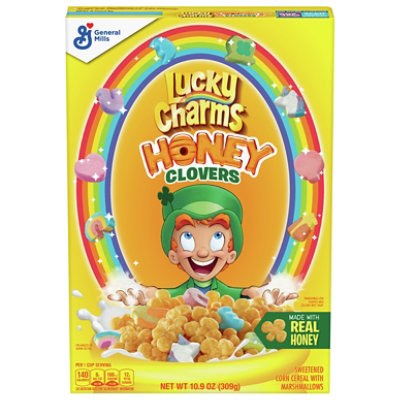 Lucky Charms Cereal Corn Honey Clovers - 10.9 Oz