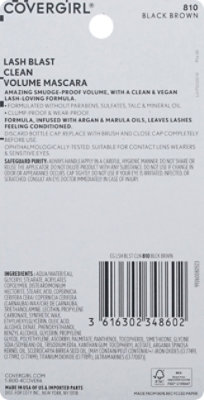 COVERGIRL Lashblast Clean Black Brown 810 Volume Mascara - 0.44 Fl. Oz. - Image 5