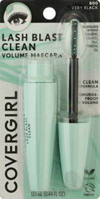 COVERGIRL Lashblast Clean Very Black 800 Volume Mascara - 0.44 Fl. Oz. - Image 2