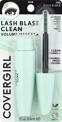 COVERGIRL Lashblast Clean Pitch Black 795 Volume Mascara - 0.44 Fl. Oz. - Image 2