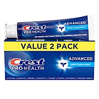 Crest Pro Health Advanced Deep Clean Mint Toothpaste Twin Pack - 5.1 Oz - Image 2