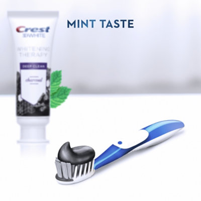 Crest 3dw Whitening Therapy Charcoal Toothpaste Invigorating Mint - 4.1 Oz - Image 3