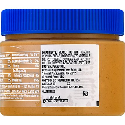 Skippy Protein Peanut Better Chunky - 14 Oz - Image 6