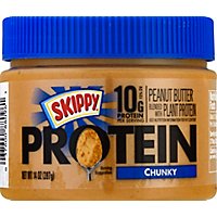 Skippy Protein Peanut Better Chunky - 14 Oz - Image 2