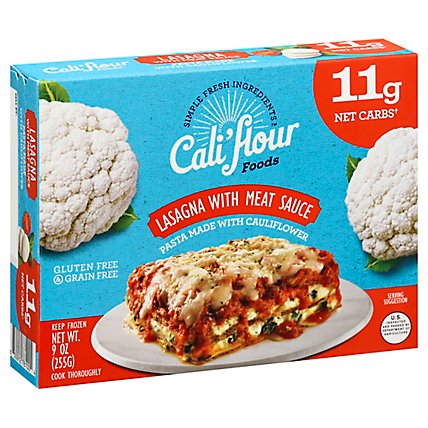 Califlour Entrees Pasta Lasagna Mts - 9 Oz - Image 1