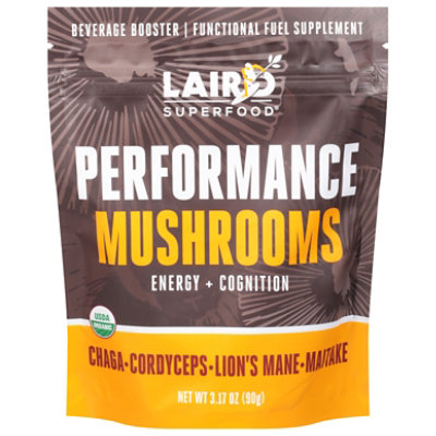 Laird Superfood Performance Mushrooms - 3.17 Oz