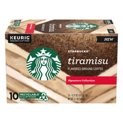 Starbucks Tiramisu Flavored Kcup Coffee - 10 Count