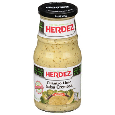 Herdez Creamy Cilantro Lime Salsa - 15.3 Oz