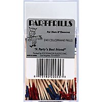 Soodhalter Toothpick Frilled - 240 Count - Image 2