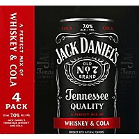 Jack Daniels & Cola Rtd - 4-12 Fl. Oz. - Image 4