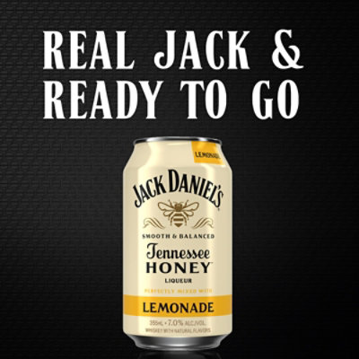 Jack Daniels Honey & Lemonade Rtd - 4-12 Fl. Oz. - Image 2