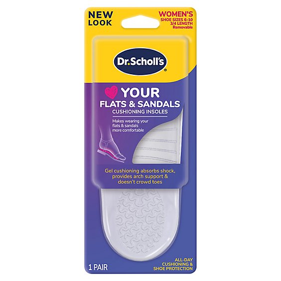 Dr Scholls Clear Cushioning For Flats - 1 Pair