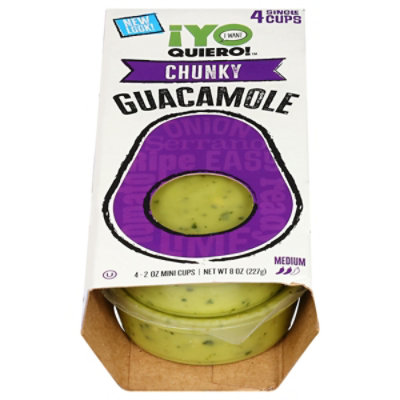 Yo Quiero! Chunky Guacamole - 8 Oz. - Image 1