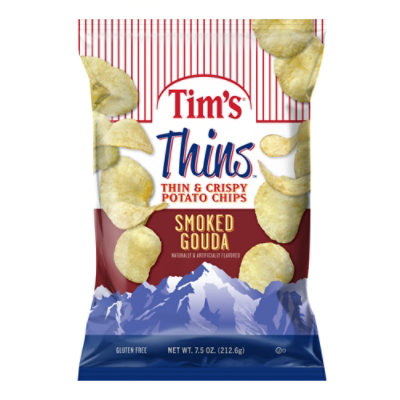 Tims Cascade Smoked Gouda Thins - 7.5 Oz - Image 1