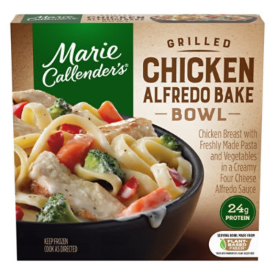 Marie Callender's Grilled Chicken Alfredo Bake Bowl Frozen Meal - 11.6 Oz