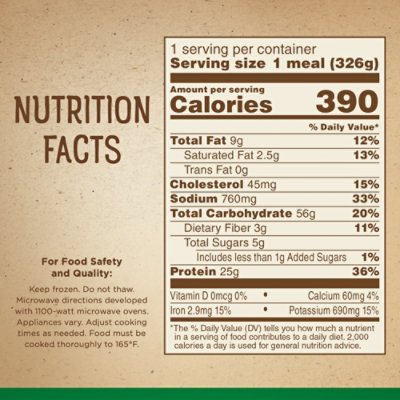 Marie Callender's Roasted Garlic Chicken Bowl Frozen Meal - 11.5 Oz - Image 4