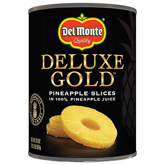 Del Monte Gold Pineapple Slices In Juice - 20 Oz