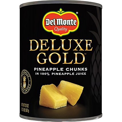Del Monte Gold Pineapple Chunks In Juice - 20 Oz - Image 2