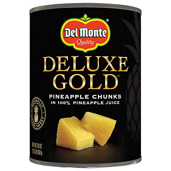 Del Monte Gold Pineapple Chunks In Juice - 20 Oz