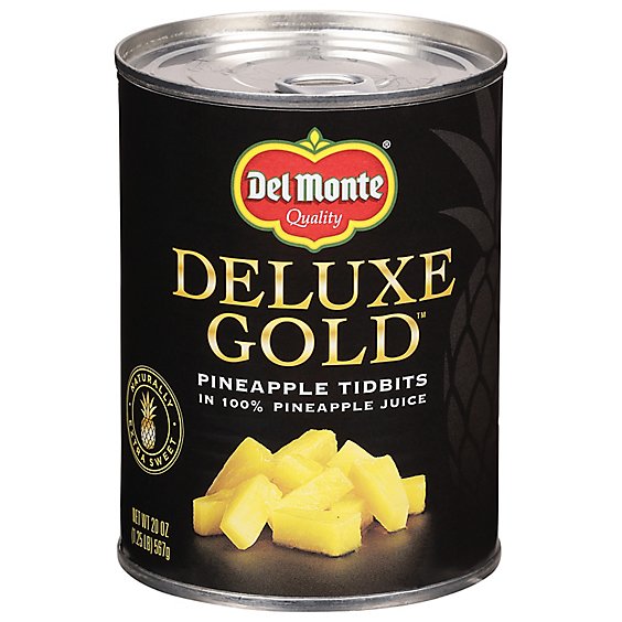 Del Monte Gold Pineapple Tidbits In Juic - 20 Oz