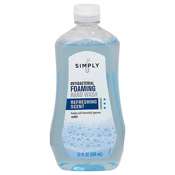 Simply U Handwash Antibctrl Foam Refresh - 32 Fl. Oz.
