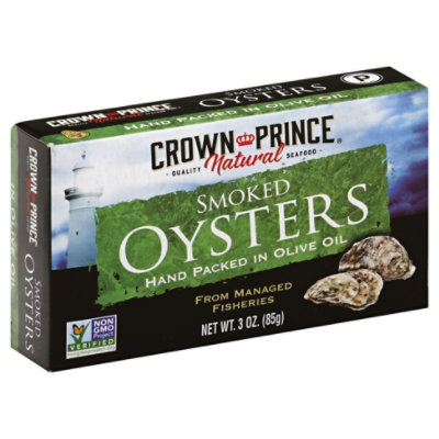 Crown Prince Oyster Smkd Ooil - 3 Oz - Image 1