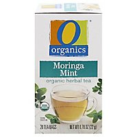 O Organics Tea Moringa Mint - 20 Count - Image 3