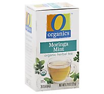 O Organics Tea Moringa Mint - 20 Count