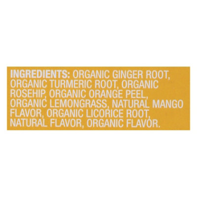 O Organics Tea Turmeric Mango Ginger - 20 Count - Image 4