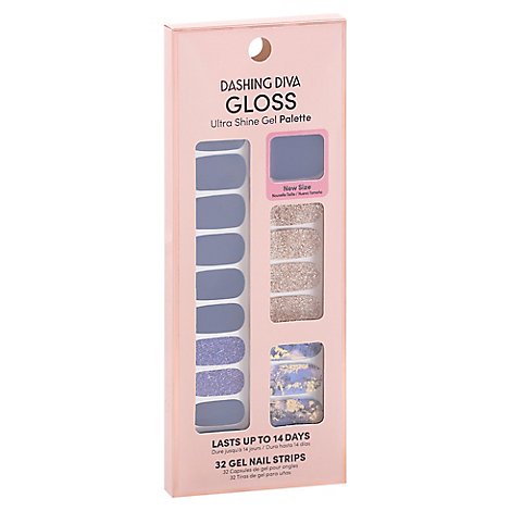Gs05 Gloss Ultra Shine Gel Strip Blue Vixon - Each