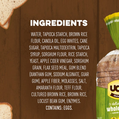 Udi's Gluten Free Frozen Whole Grain Sandwich Bread - 18 Oz - Image 5