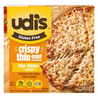 Udis Frozen Pizza Cheese - 17.53 Oz