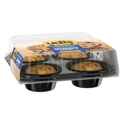 Udi's Gluten Free Frozen Blueberry Muffins -4-10 Oz - Image 2