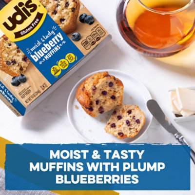 Udi's Gluten Free Frozen Blueberry Muffins -4-10 Oz - Image 3