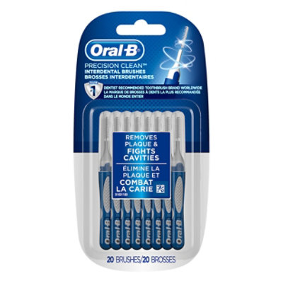 Oral-B Brushes Interdental Precision Clean - 20 Count