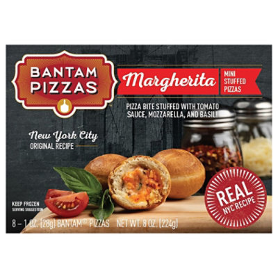 Bantam Bagels Pizza Bite Margherita - 8 Oz